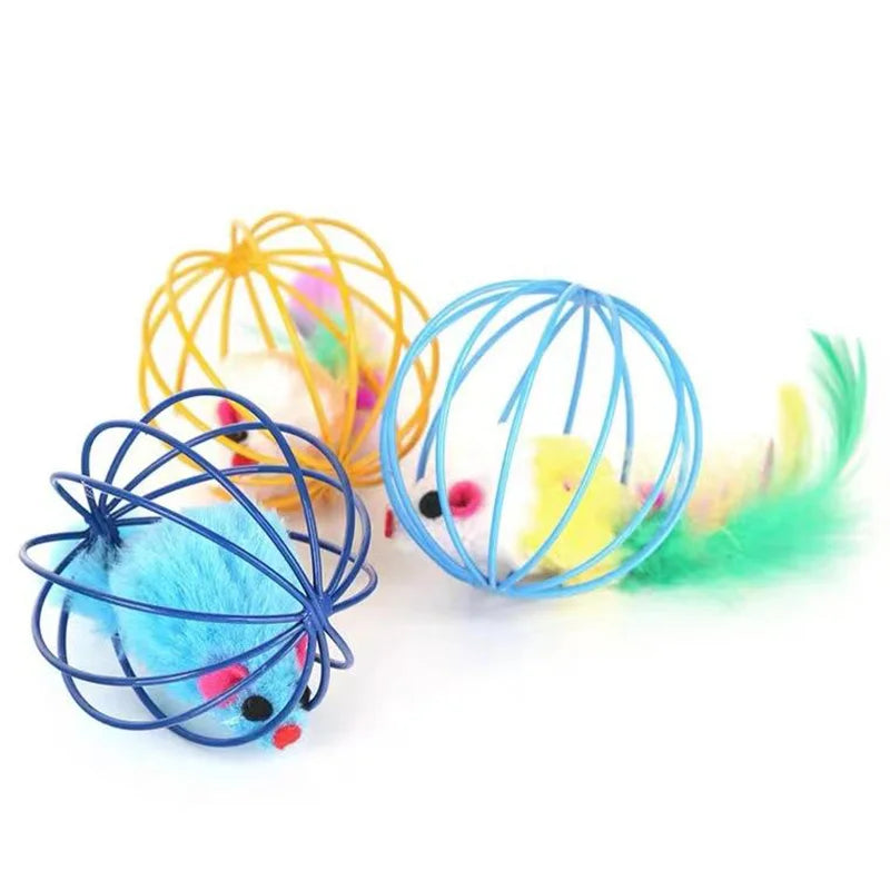 Colorful Cat Chase Toy