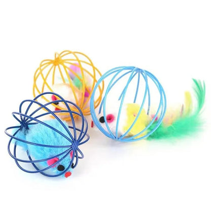 Colorful Cat Chase Toy