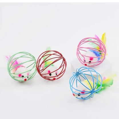 Colorful Cat Chase Toy