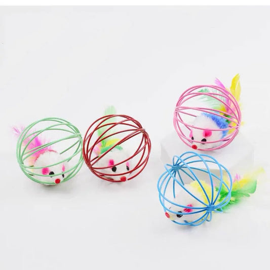 Colorful Cat Chase Toy