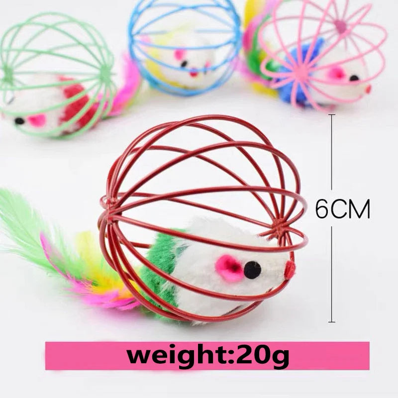 Colorful Cat Chase Toy