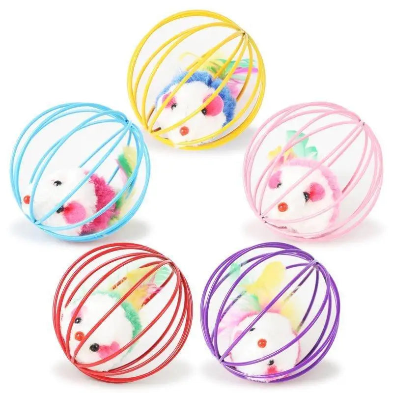 Colorful Cat Chase Toy